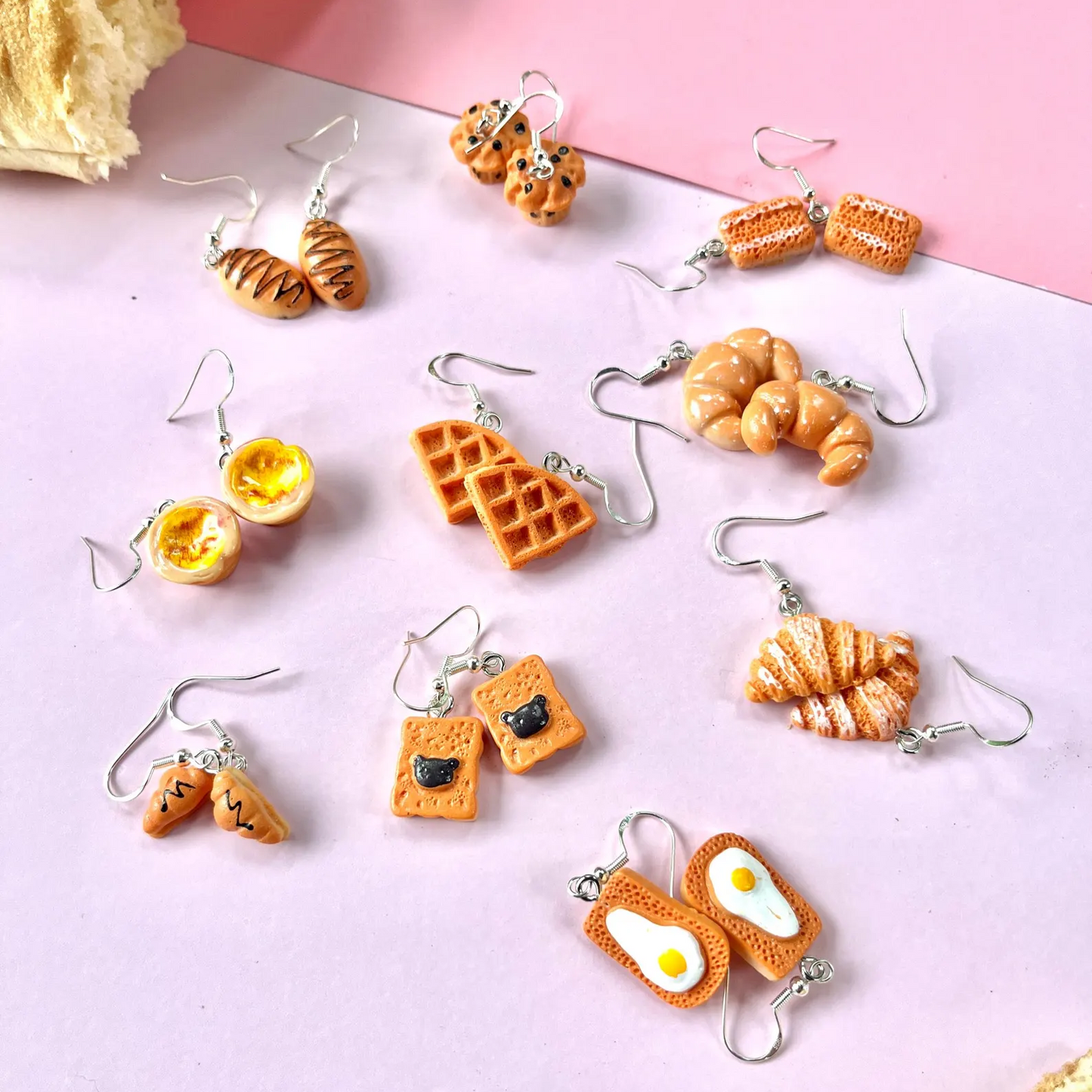 Bakery Goods Earrings by Sageware Fashion