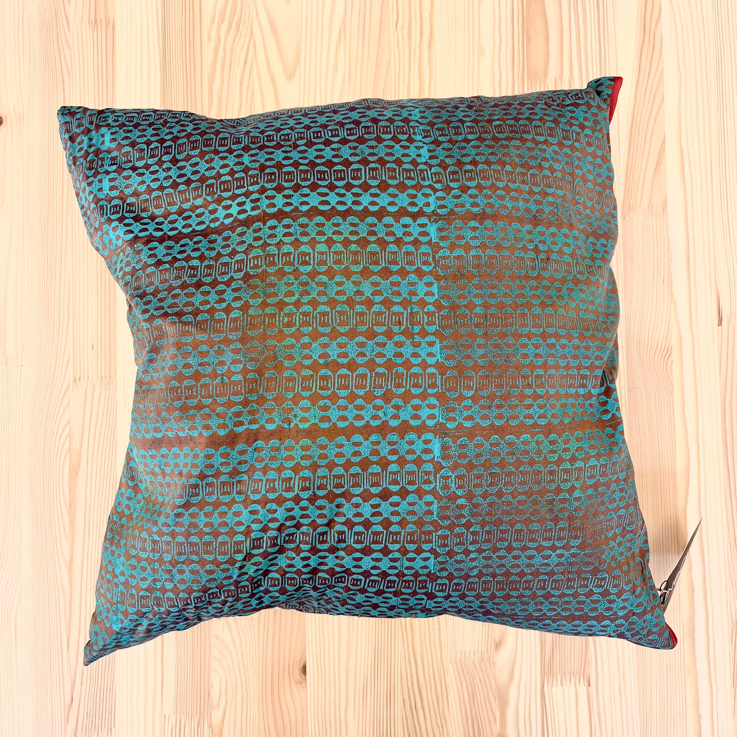 Hand-Printed Pillows