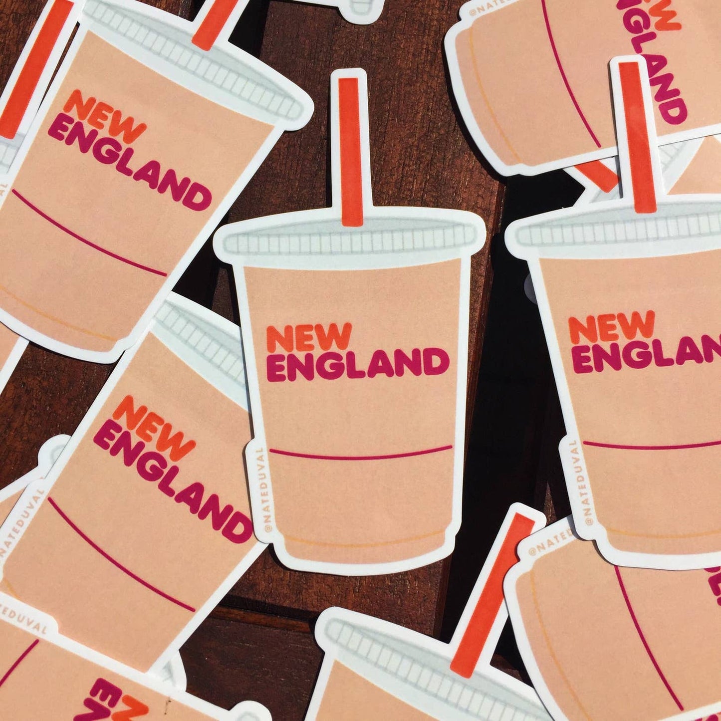 Dunkin New England Sticker