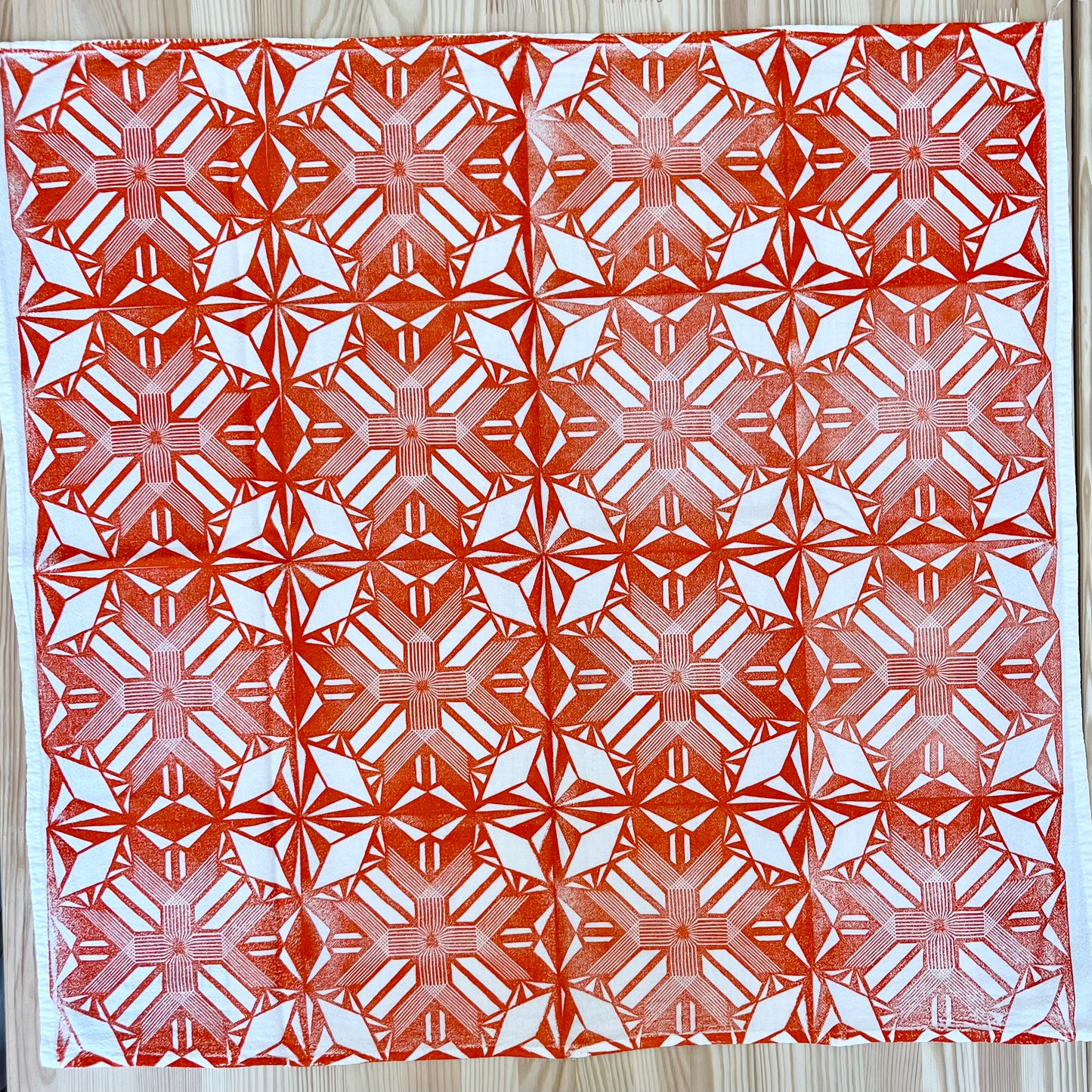 Hand-Printed Tea Towels