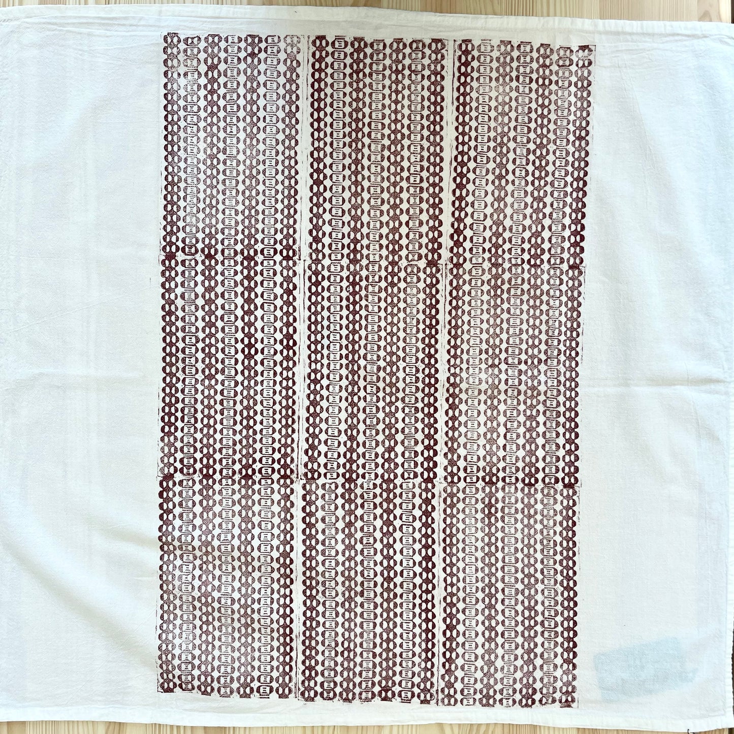 Hand-Printed Tea Towels