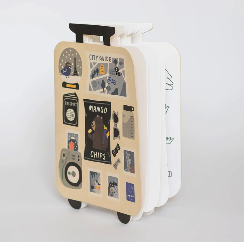 Suitcase Coloring Book