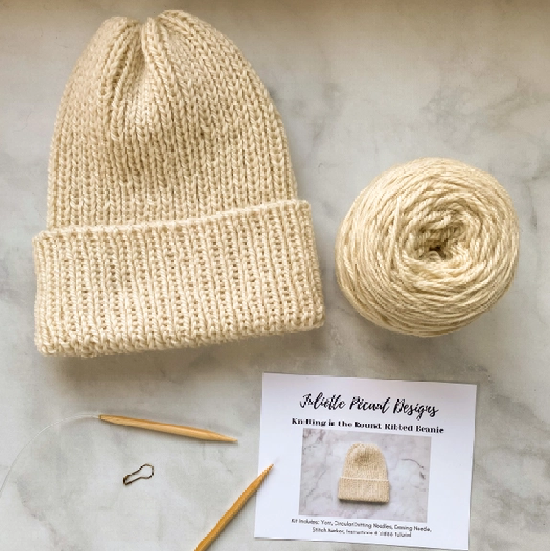 Knitting Kit - Beanie