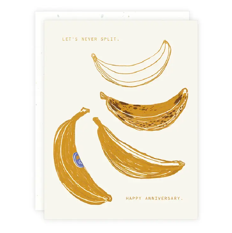 Anniversary Card - Never Split