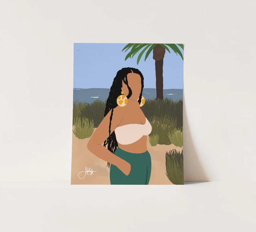 8x10 Print - Live Freely by Nadeige Archin