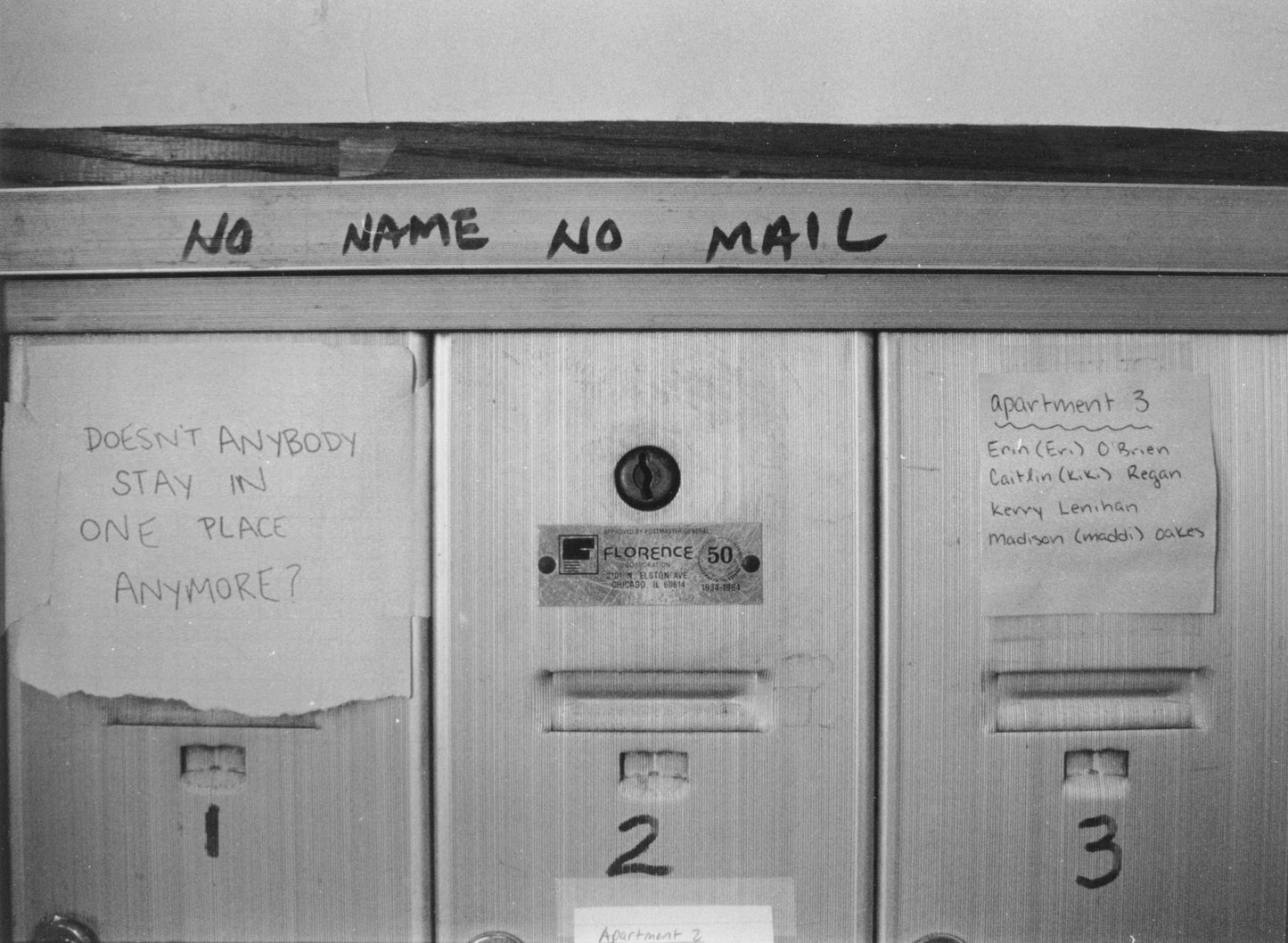 No Name No Mail by Eri O'Brien