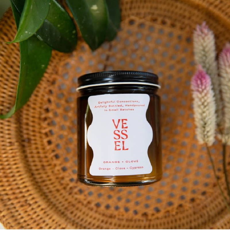 Orange and Clove Candle