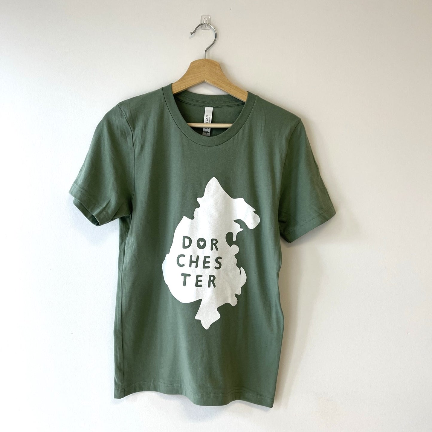 Dorchester Map T-Shirt - Pine