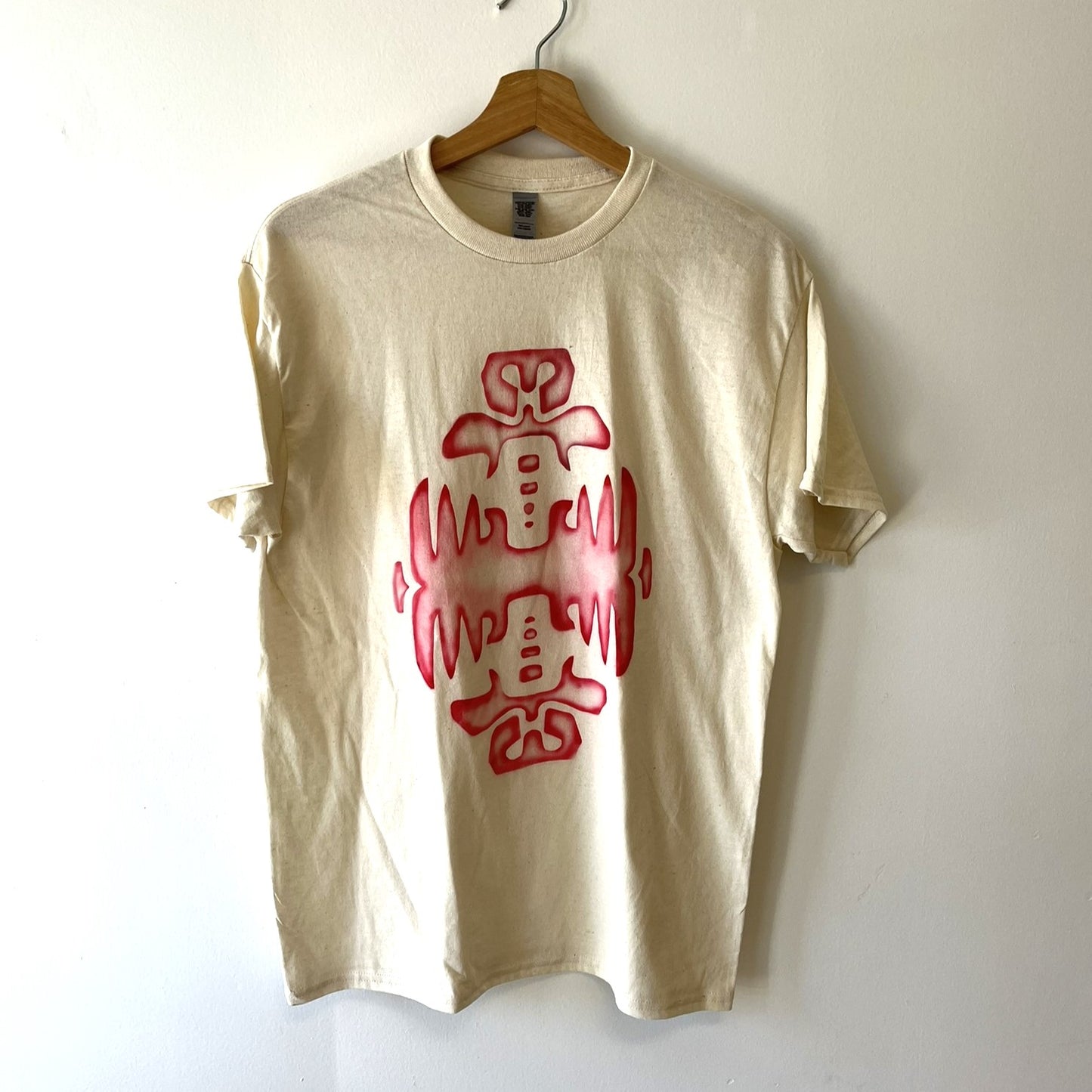 David House T-Shirt - Pink on White