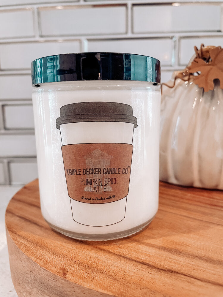 Triple Decker Candle - Pumpkin Spice Latte