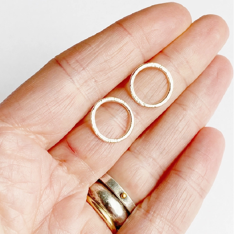 Halo Stud Earrings