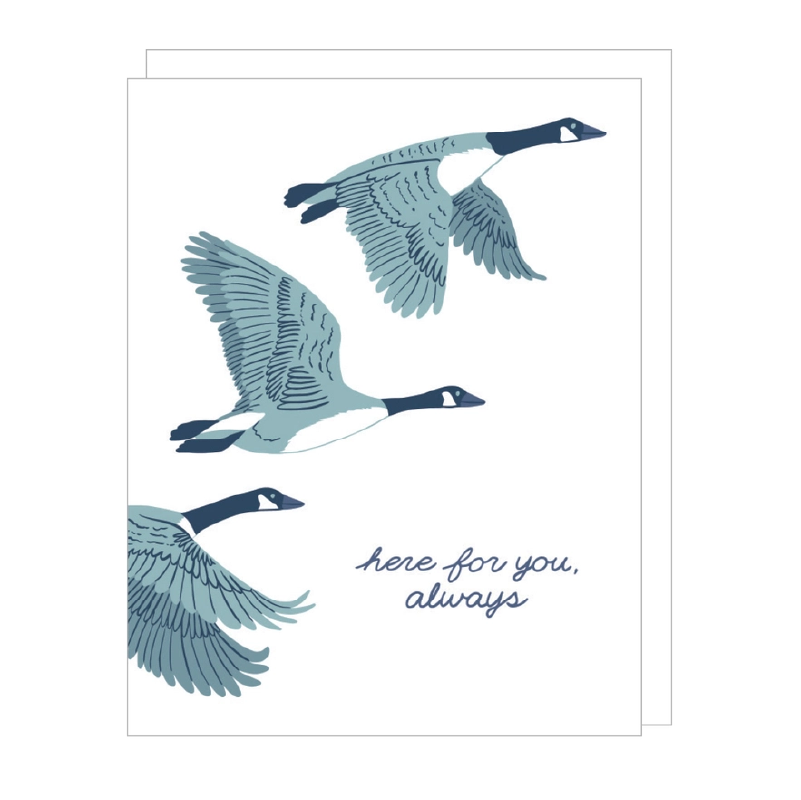 Birds Here for You Sympathy Card