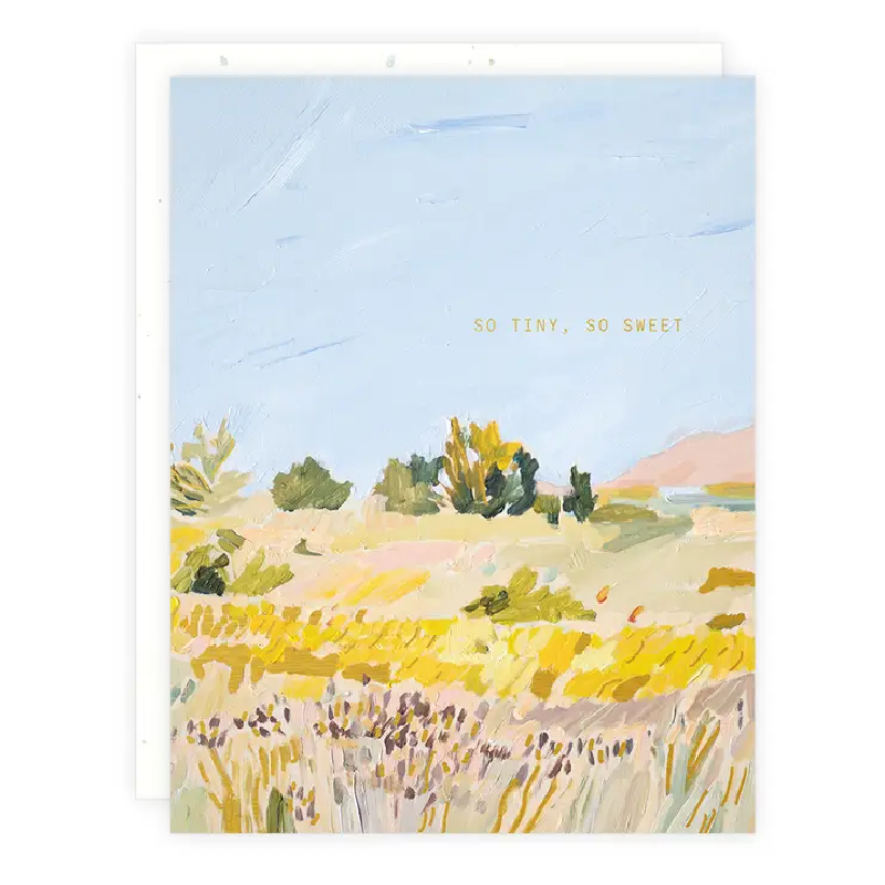 So Tiny, So Sweet Baby Card