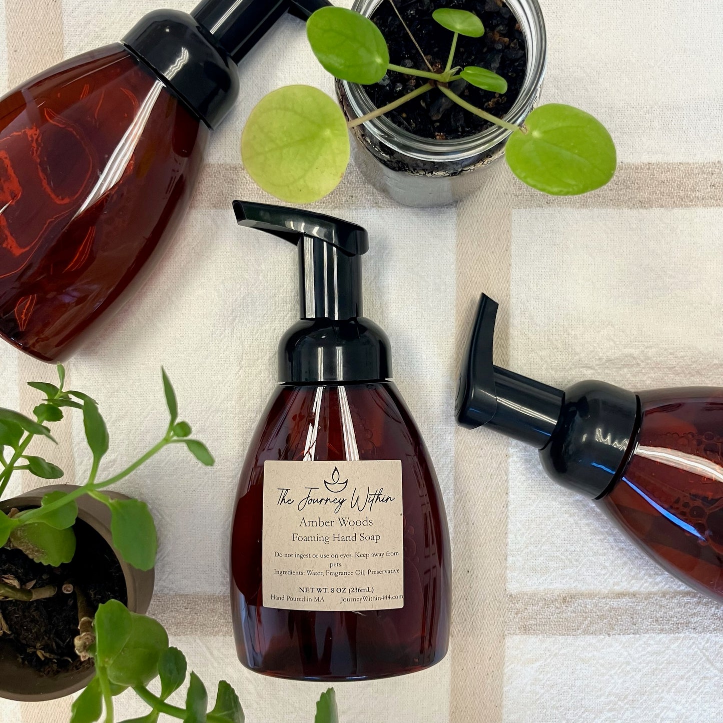 Foaming Hand Soap - Amber Woods