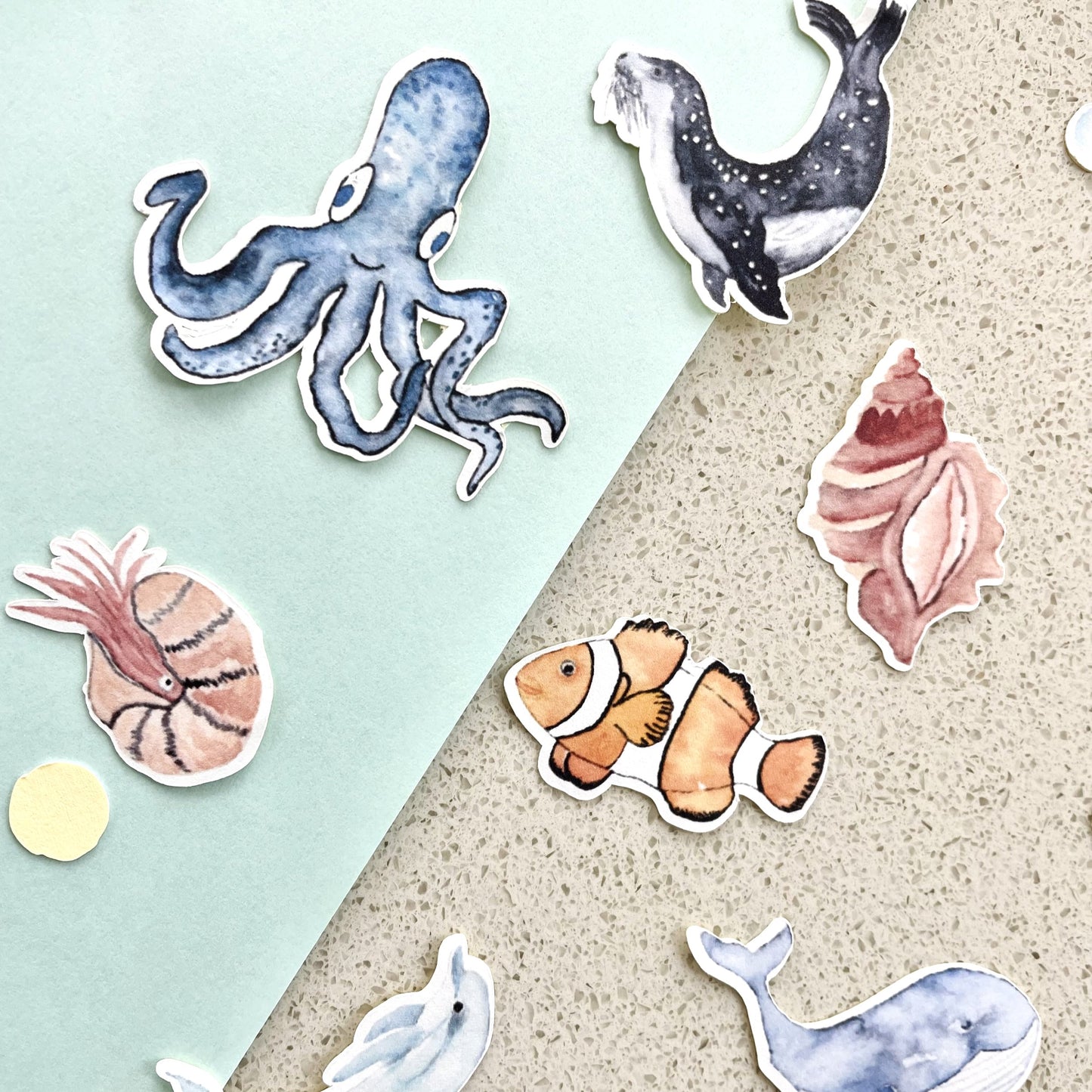 Sticker Pack - Underwater Creatures