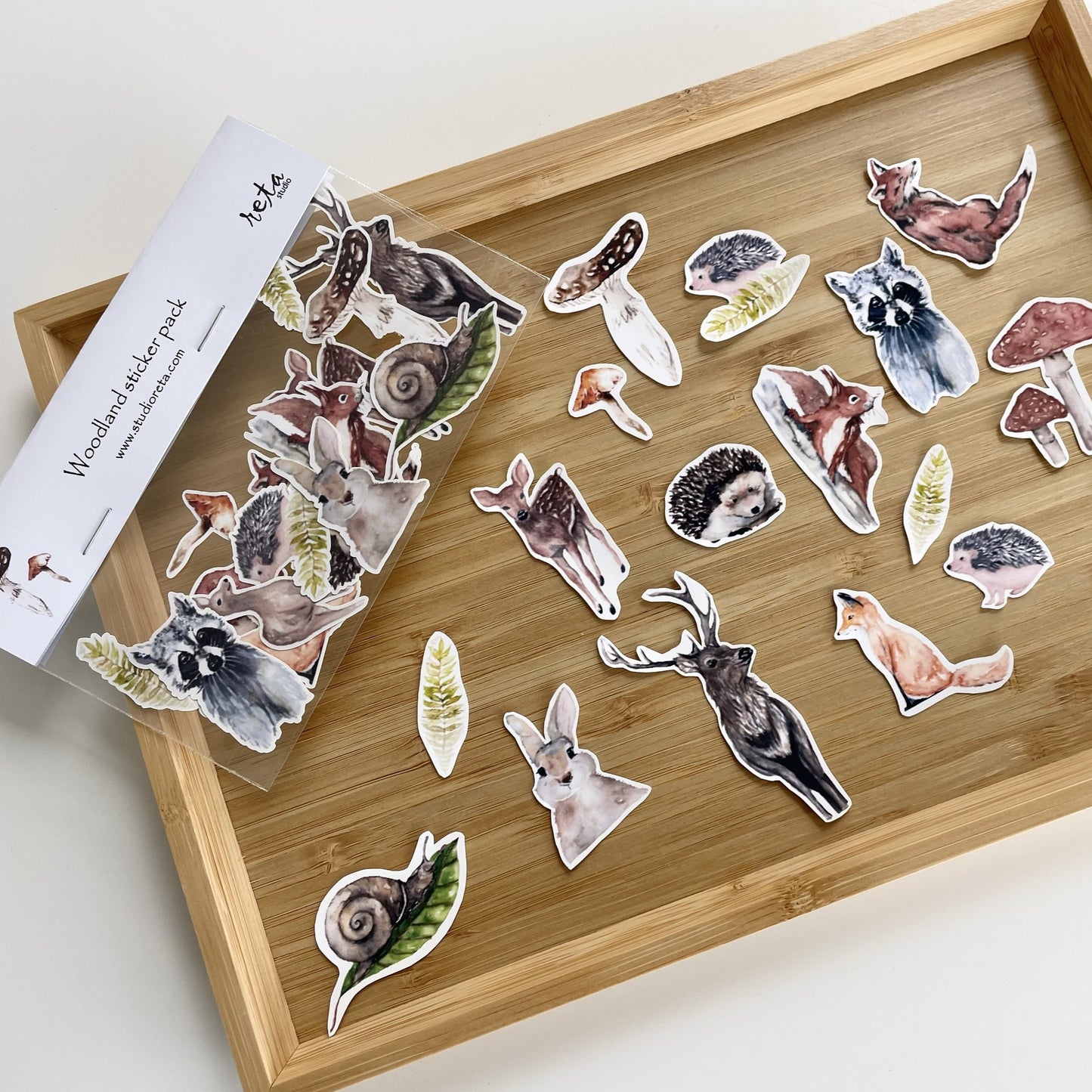 Sticker Pack - Woodland Creatures