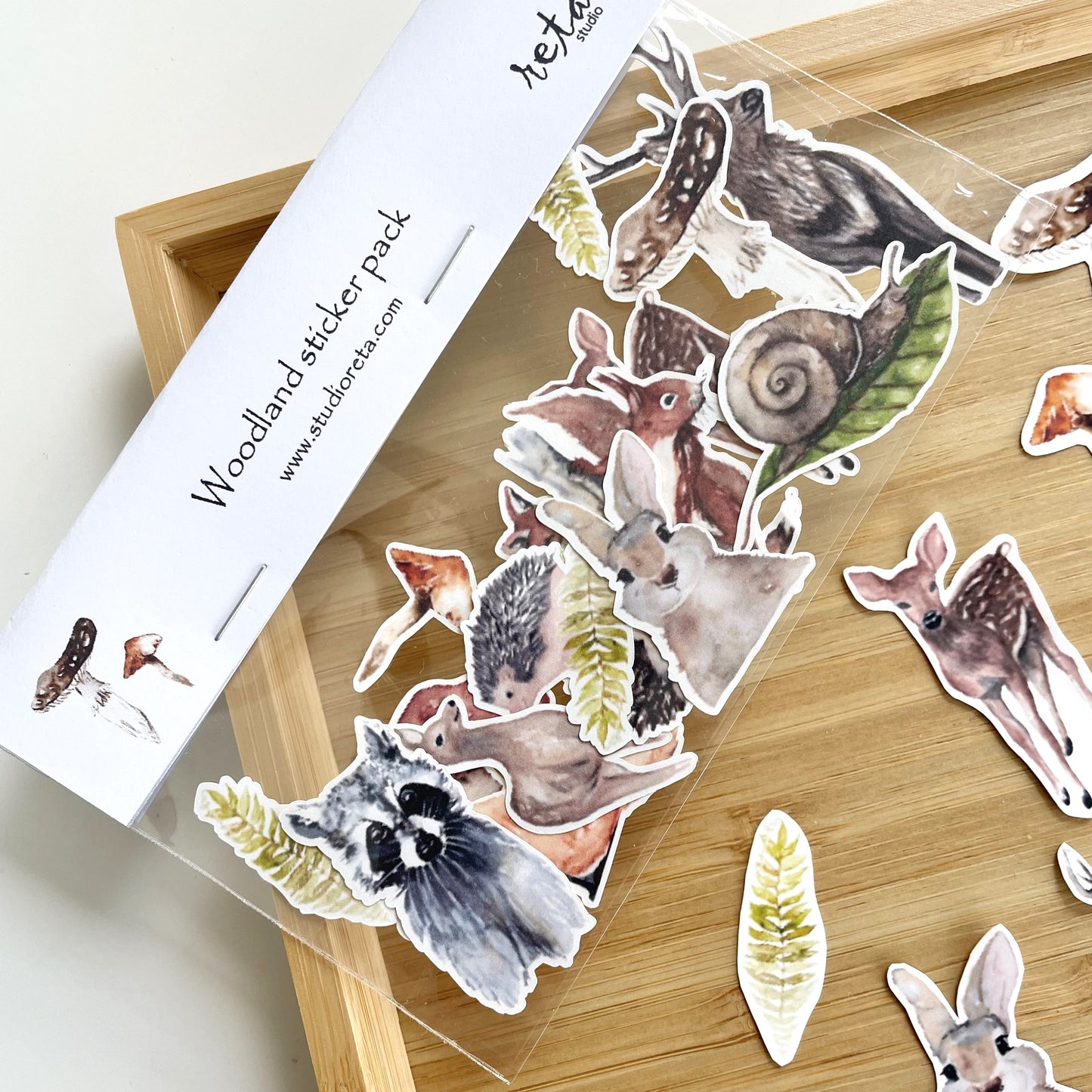 Sticker Pack - Woodland Creatures