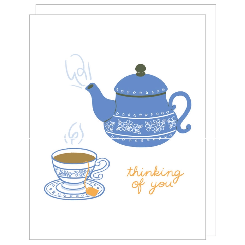 Teapot Thinking of You Card
