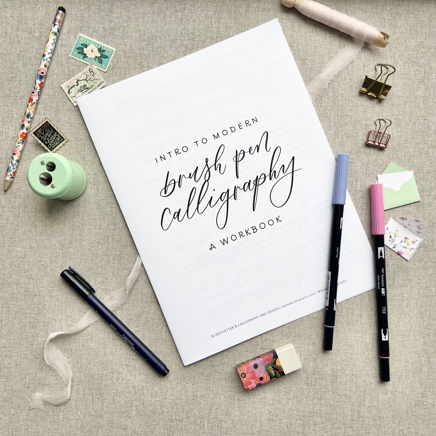 Jan 23 - Intro to Brush Pen Calligraphy