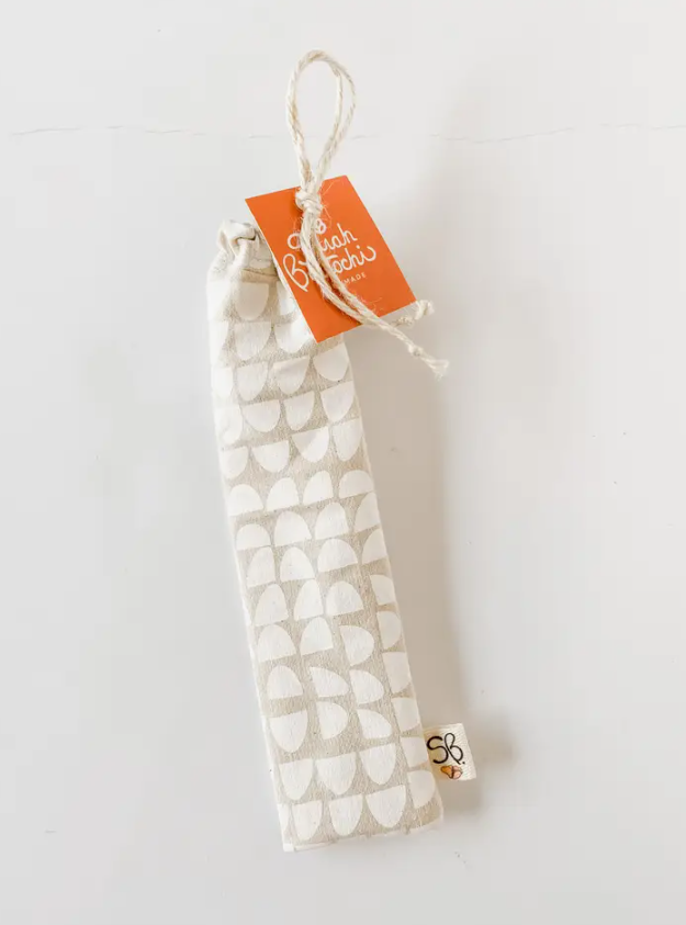 Bamboo Utensil Set with Pouch