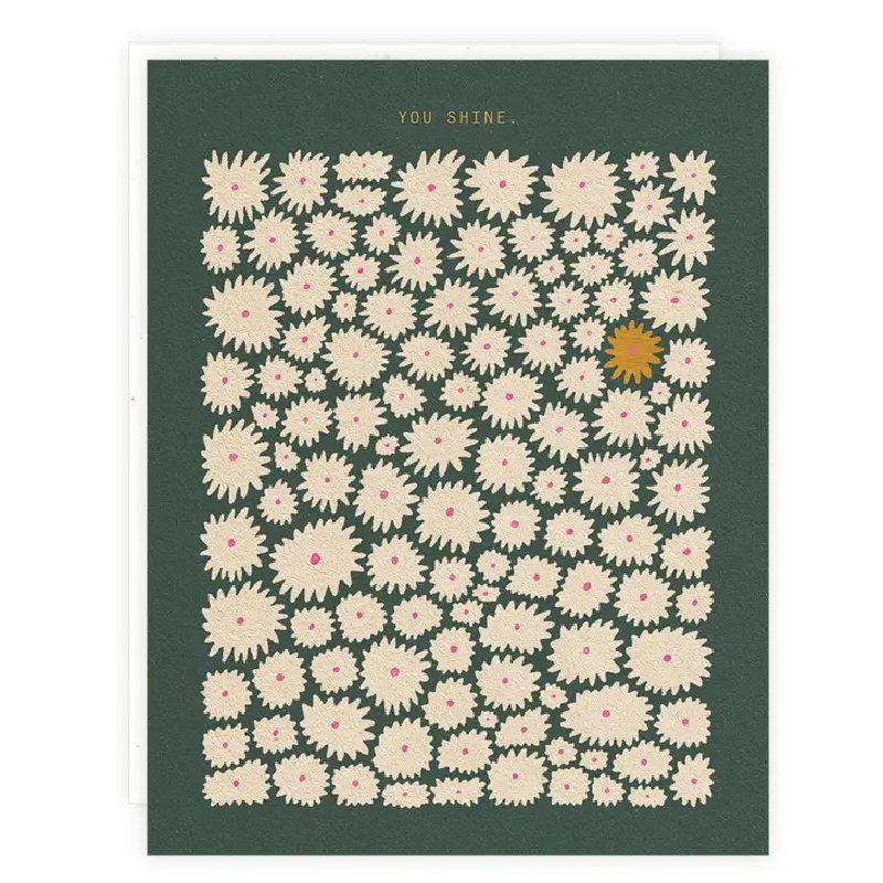 Greeting Card - You Shine