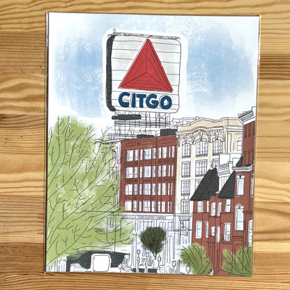 Art Print - Boston Citgo Sign