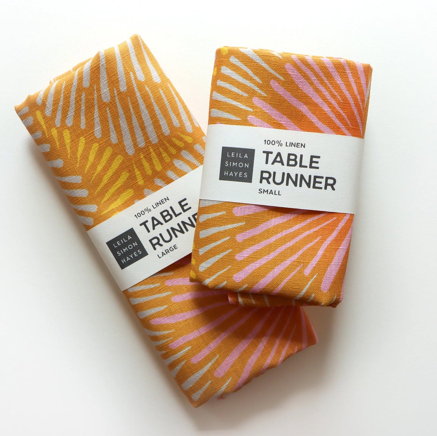 Burst Table Runner (Yellow)