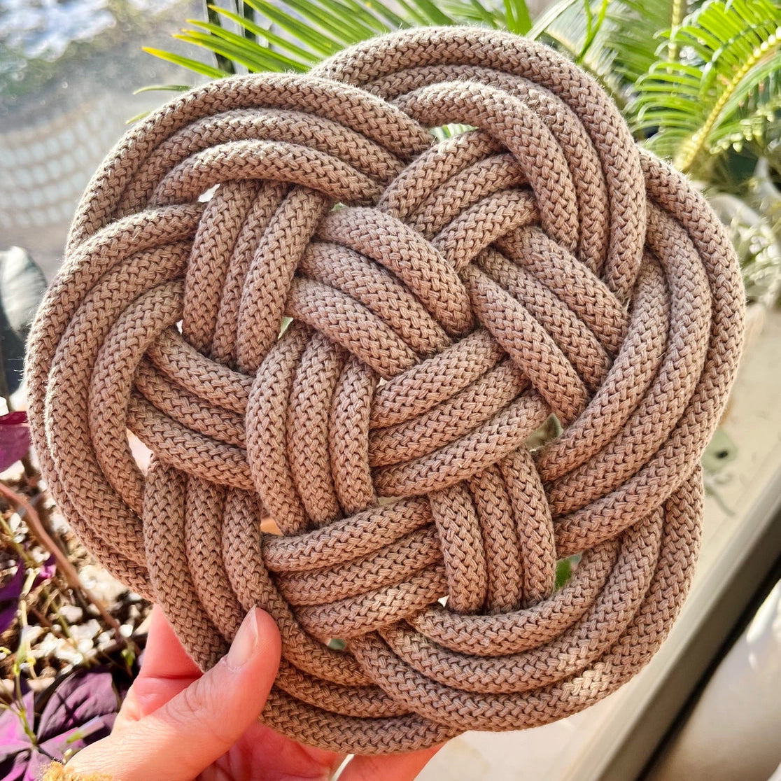 Colorful Rope Trivet