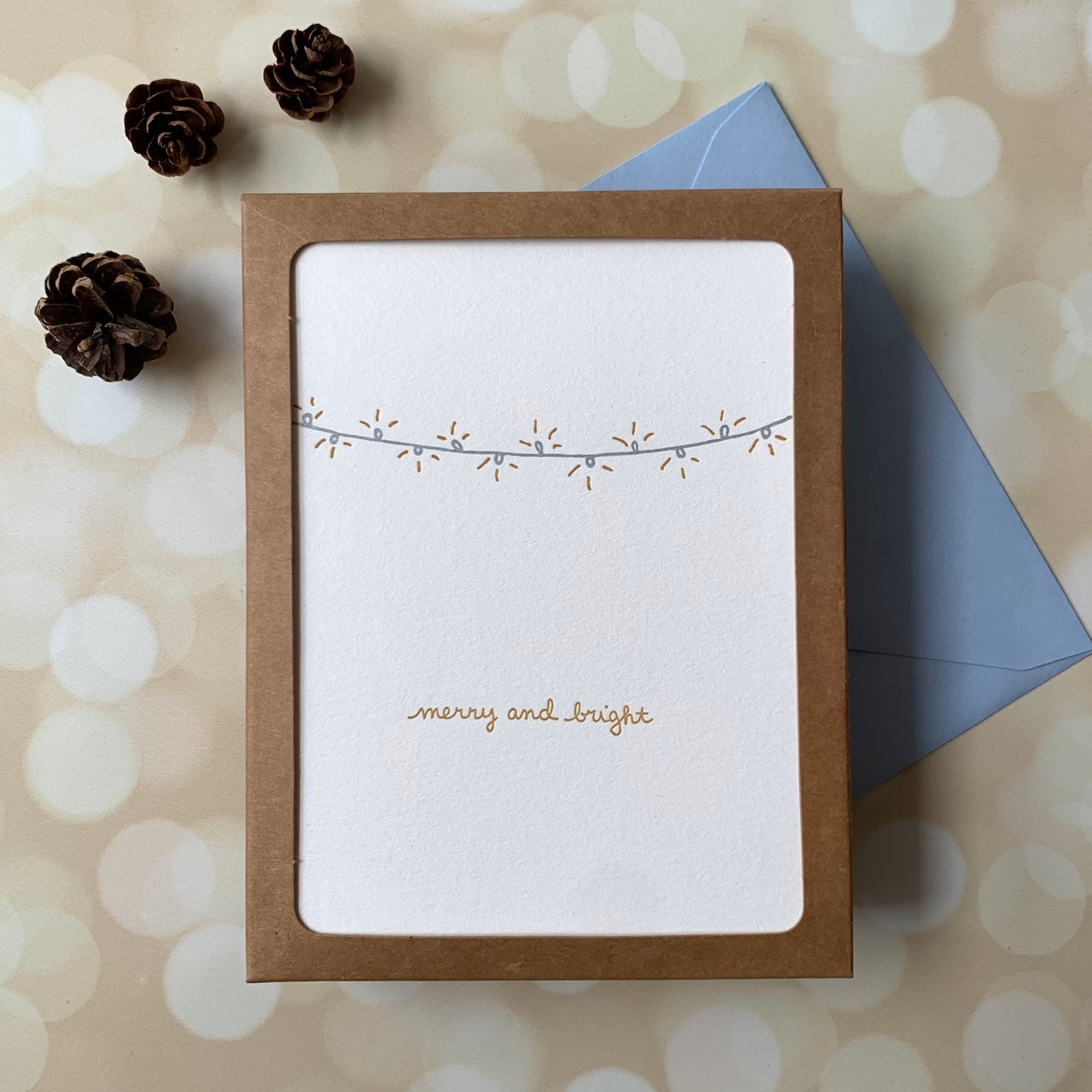 Holiday Notecards - Merry & Bright (Set of 6)