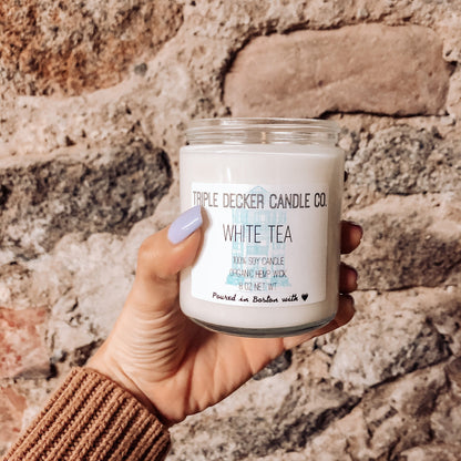 White Tea Candle