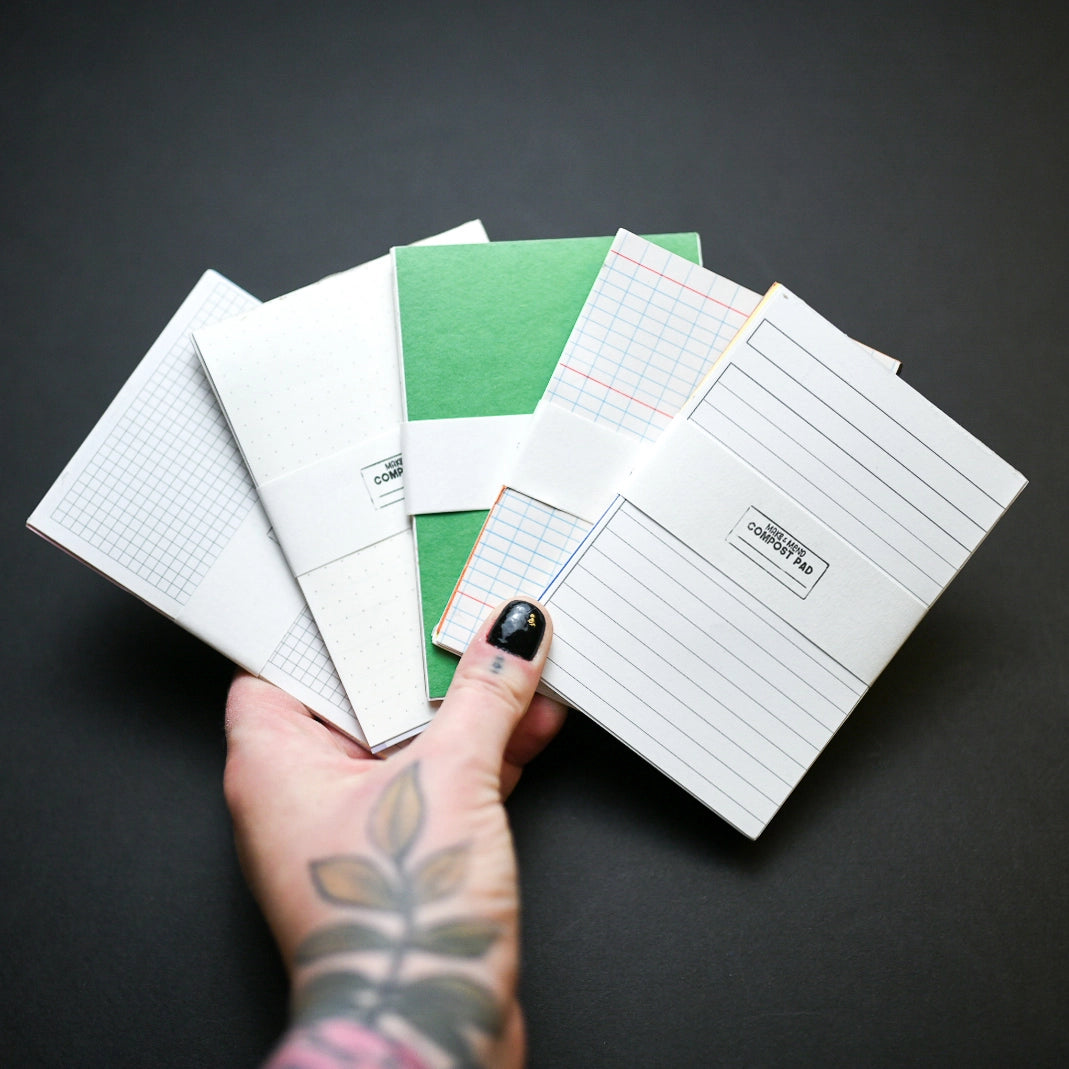 Mini Compost Paper Pad