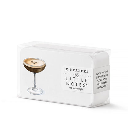 Espresso Martini Little Notes (Pack of 85)