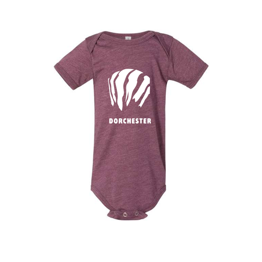 Dorchester Gas Tank Baby One-Piece - Maroon