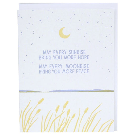 Every Sunrise Sympathy Card