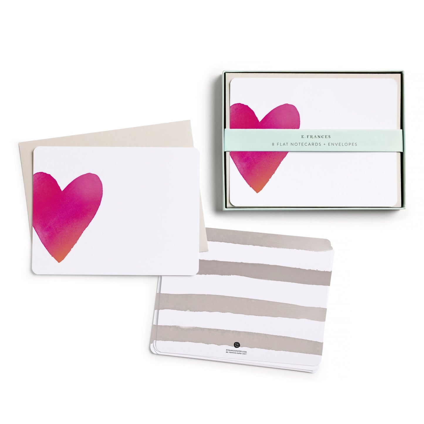 Heart Notecards (Set of 8)
