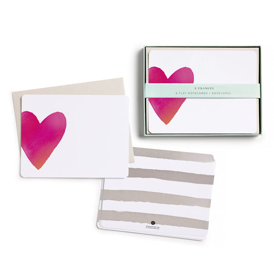 Heart Notecards (Set of 8)