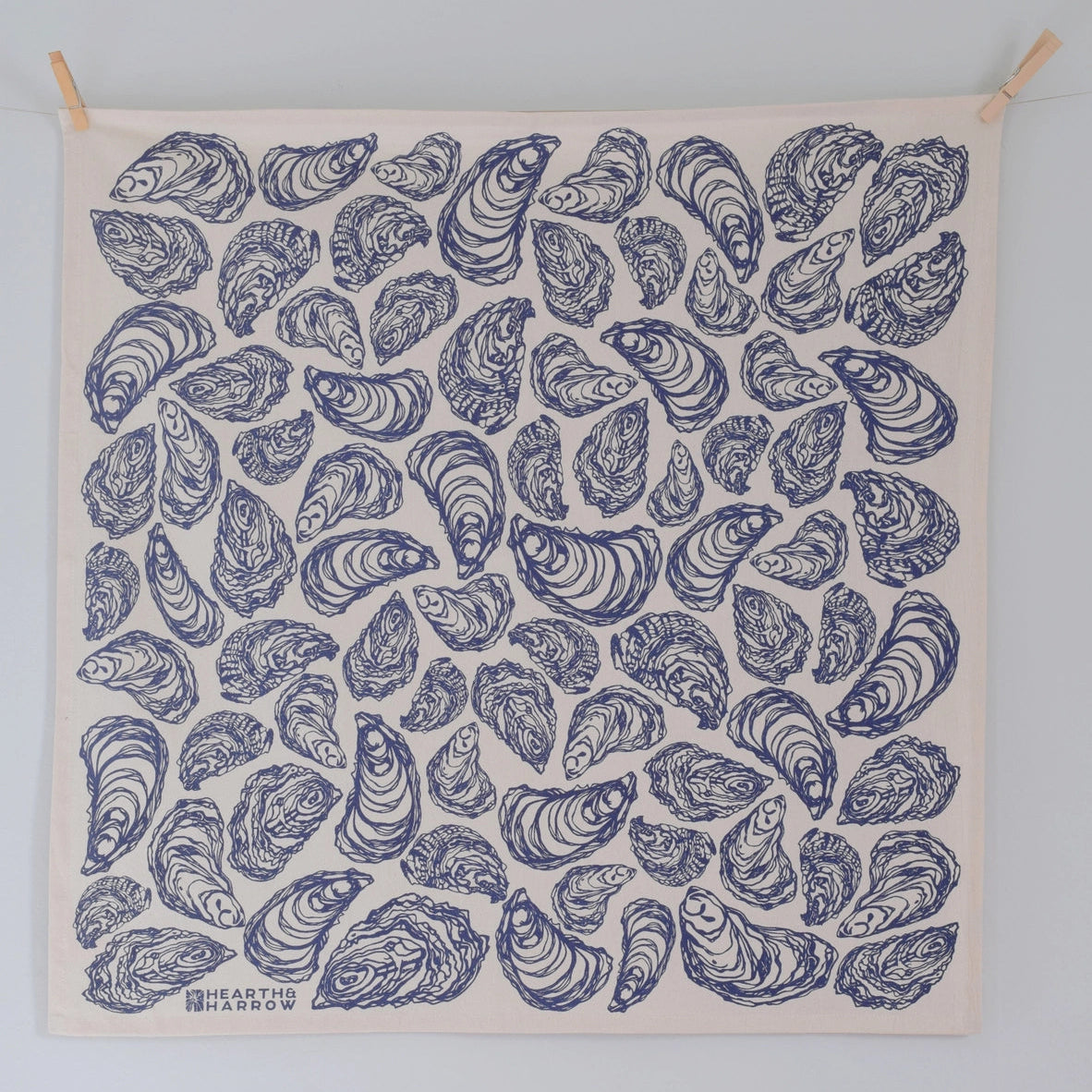 Oversized Oyster Tea Towel