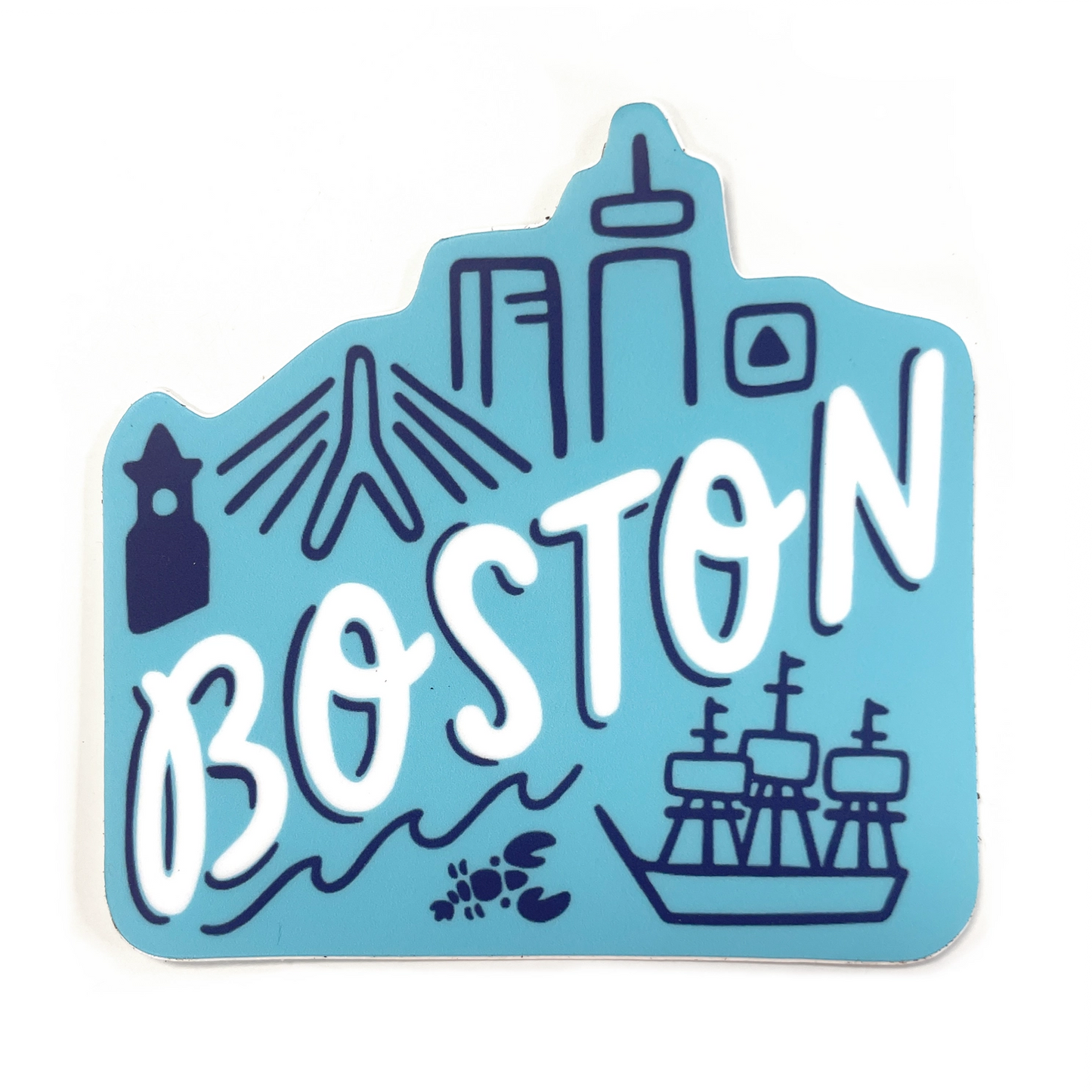 Boston Landmark Sticker