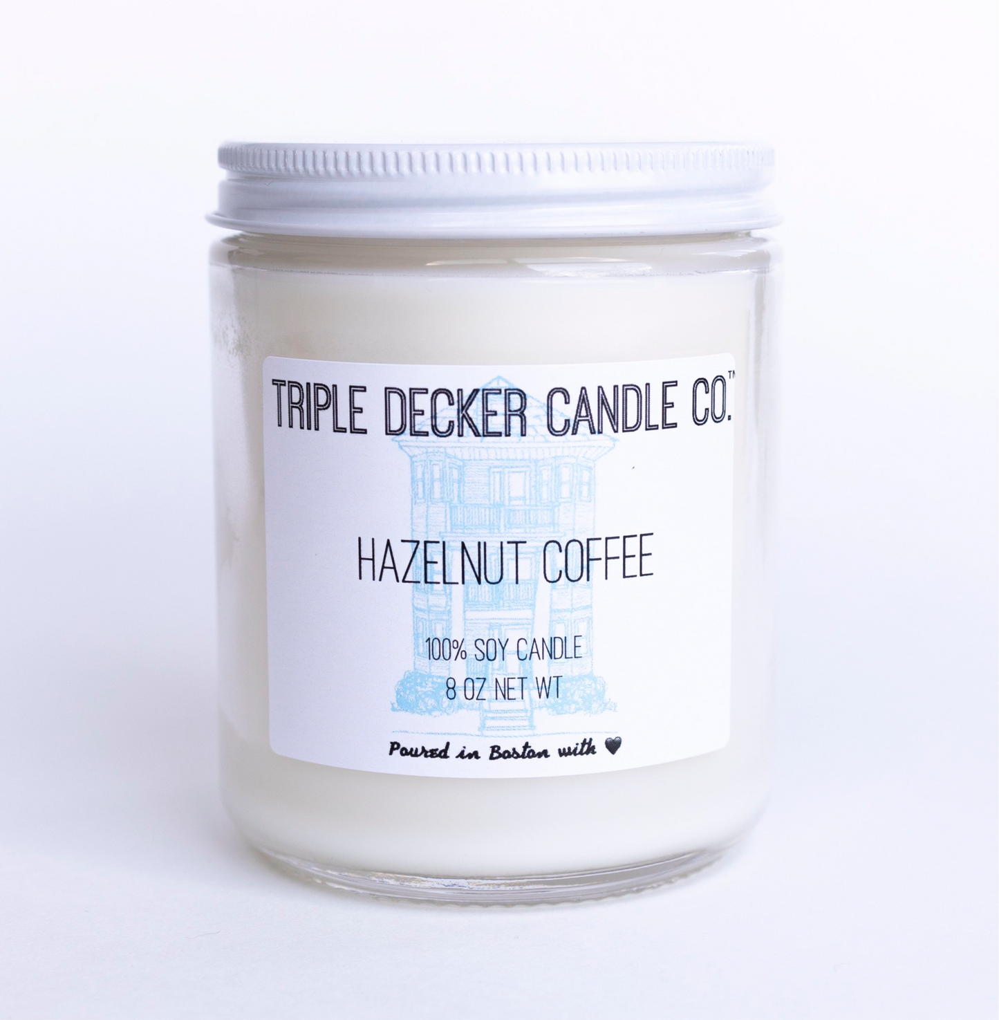 Triple Decker Candle - Hazelnut Coffee