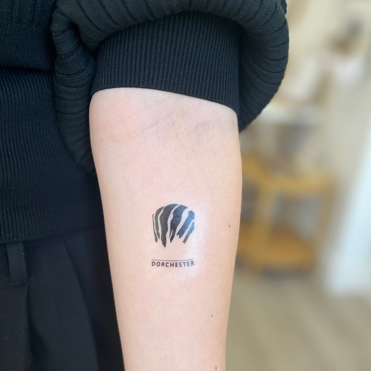 Dorchester Temporary Tattoo