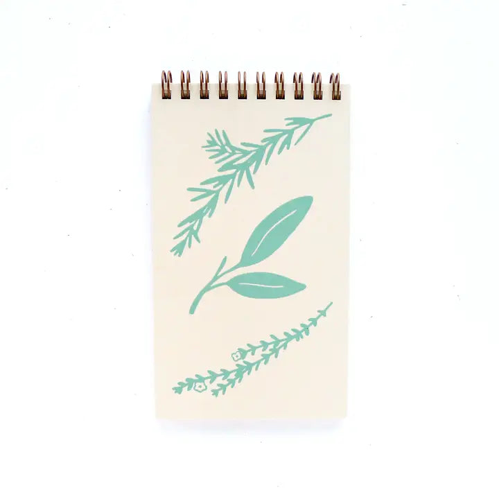 Herbs Coil Notepad (Lined)