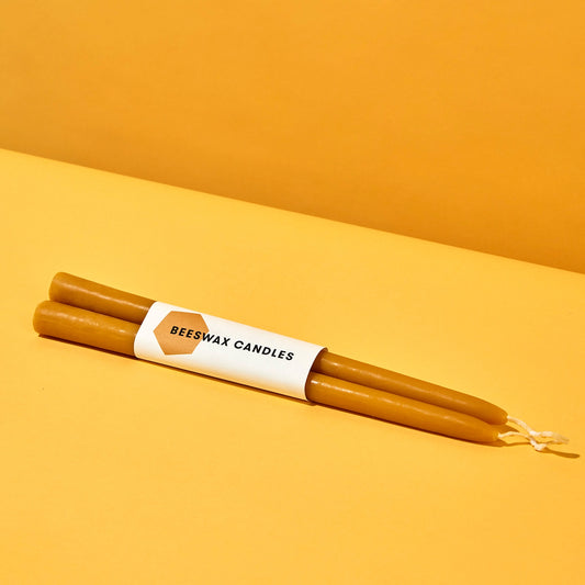 Beeswax Taper Candles