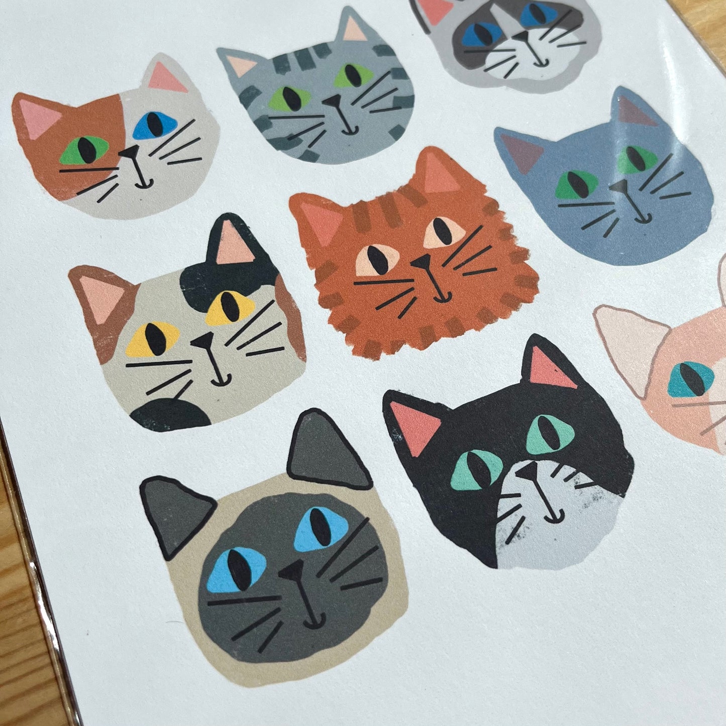 Art Print - 9 Cats