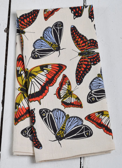 Butterfly Oversized Tea Towel