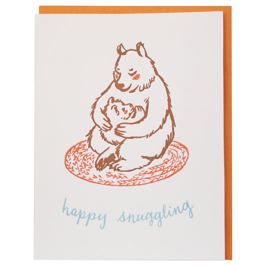Greeting card - Happy Snuggling