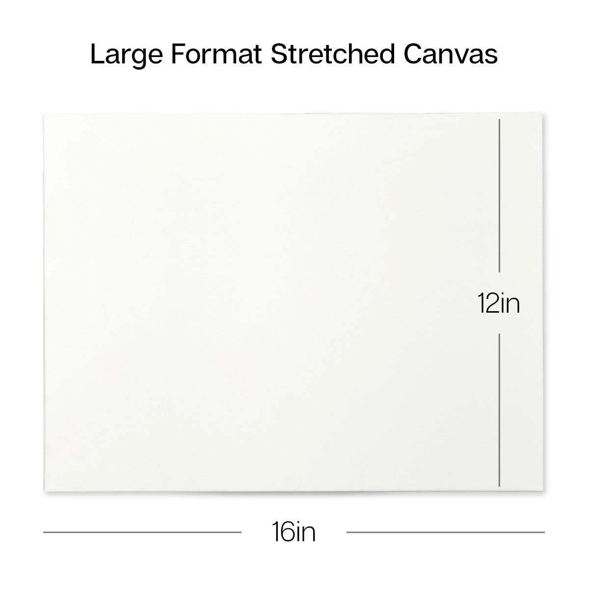 12x16'' Stretched Canvas