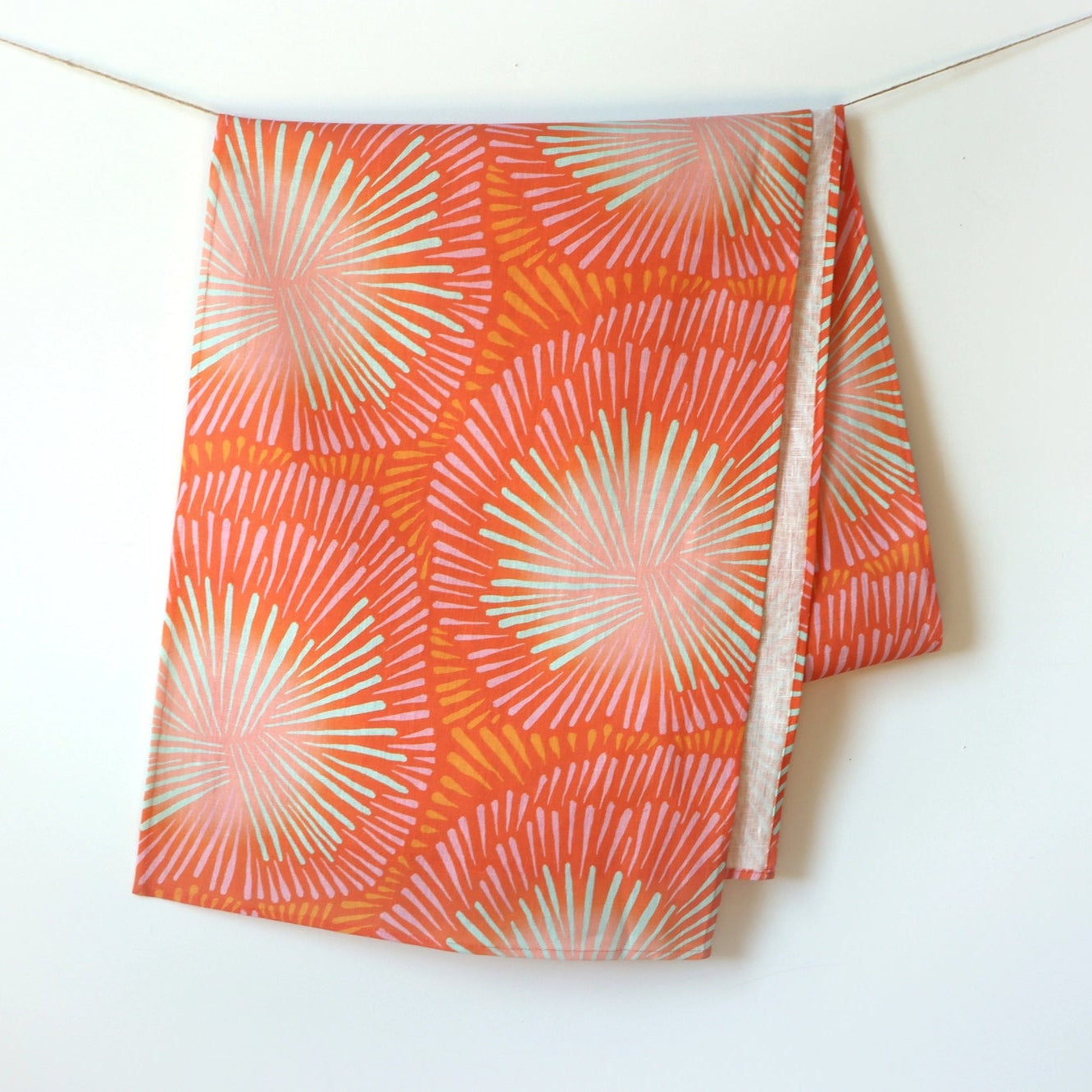 Burst Table Runner (Orange)