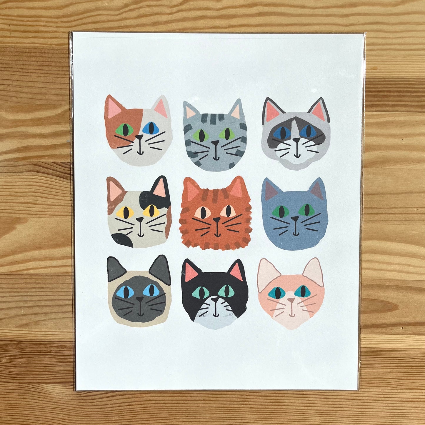 Art Print - 9 Cats