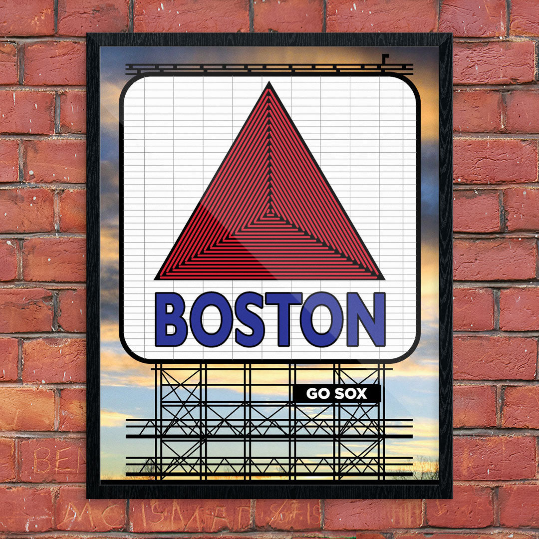 Boston Go Sox Citgo Sign Art Print