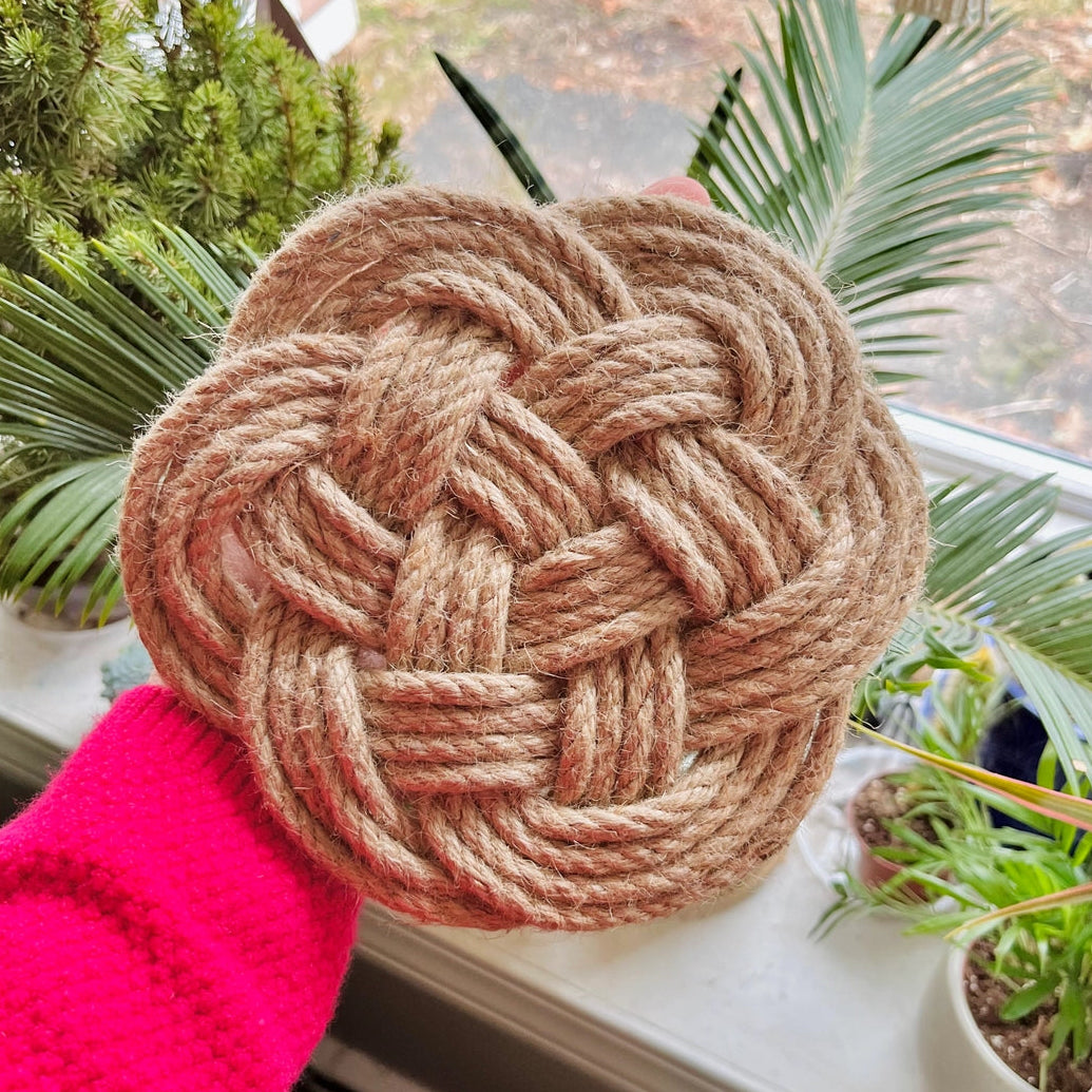 Colorful Rope Trivet